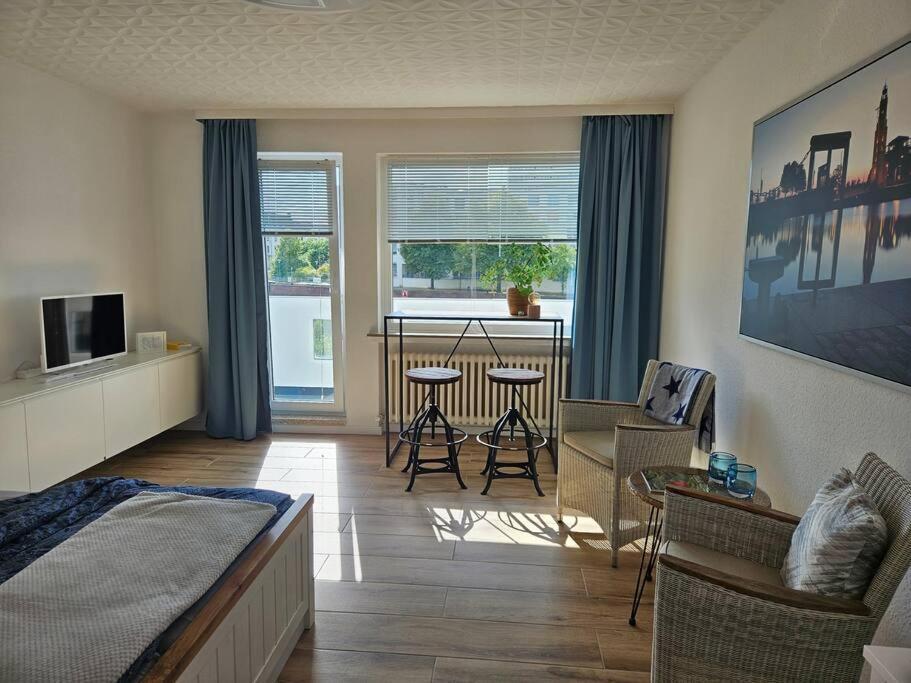 Ferienwohnung Geesteufer เบรเมอร์ฮาเฟิน ภายนอก รูปภาพ